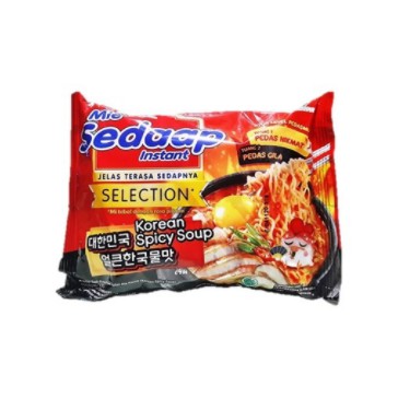 

Sedaap Selection Korean Spicy Soup 77g