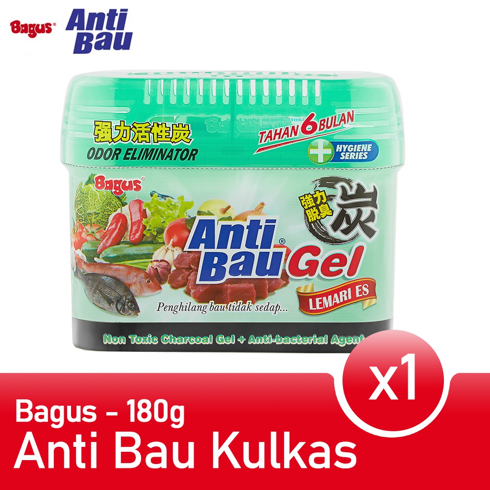 Bagus Anti Bau Lemari Es Penghilang bau kulkas 180 gr W-20319