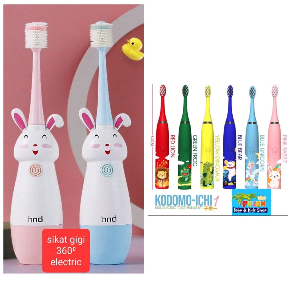 Sikat Gigi Elektrik Listrik Otomatis Toothbrush Automatic Waterproof