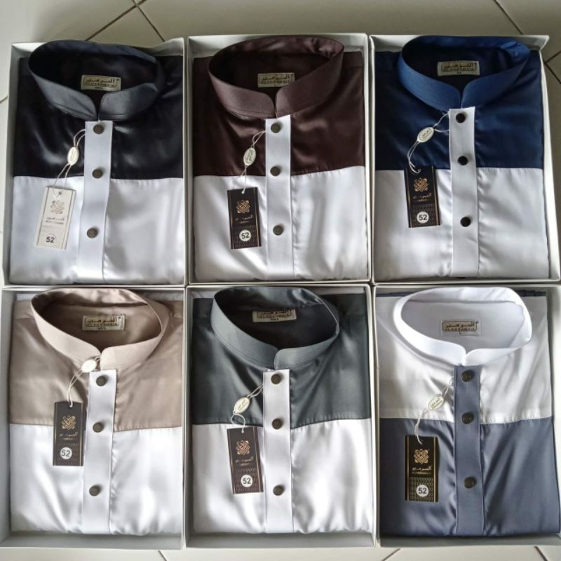 KOKO KURTA AL HARAMAIN LENGAN 3/4 BAHAN POLYSTER IMPORT VIETNAM