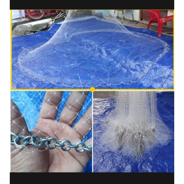 jala ikan jala udang jala lempar 7 feet