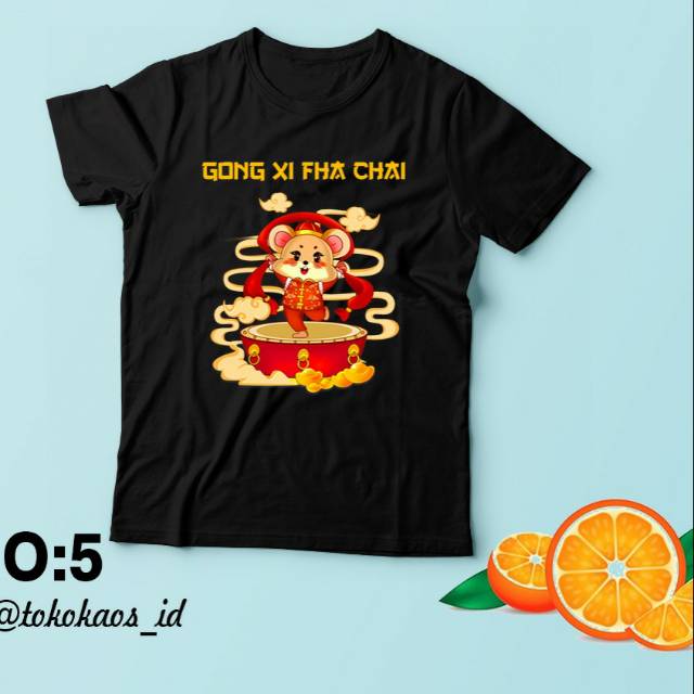 Kaos imlek shio tikus