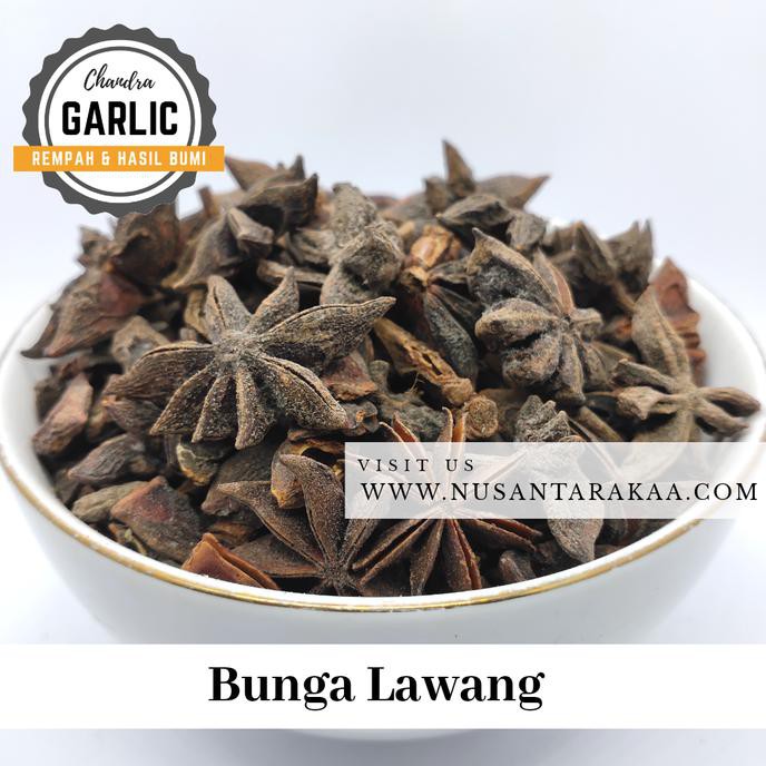 

Bungan Lawang / Pk / Bunga Bintang / Aniesseed 500 Gr