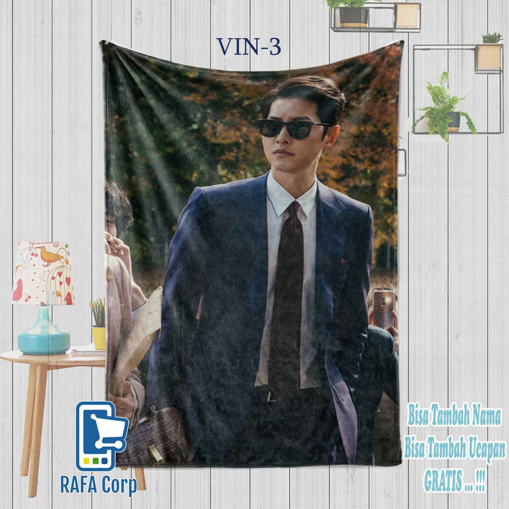 Vincenzo - selimut vincenzo - selimut drakor - custom selimut - vincenzo casano - selimut drakor