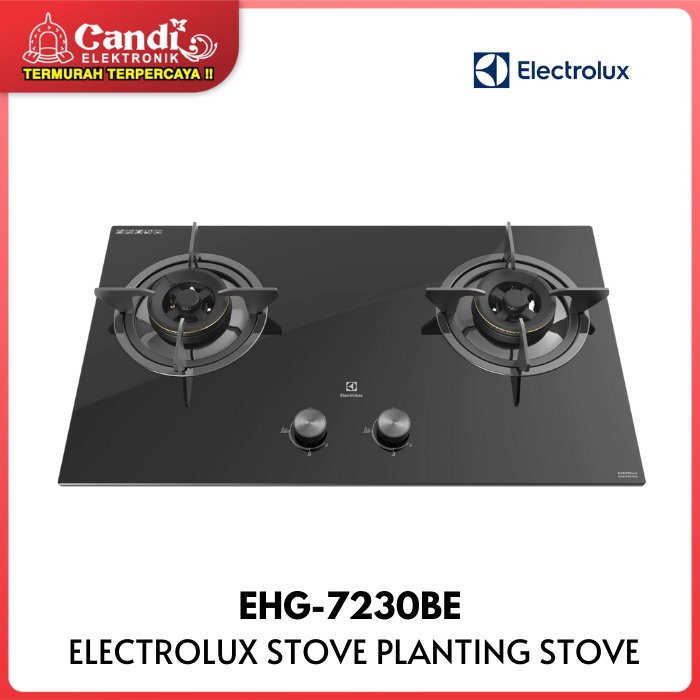 ELECTROLUX Kompor Tanam 2 Tungku EHG-7230BE