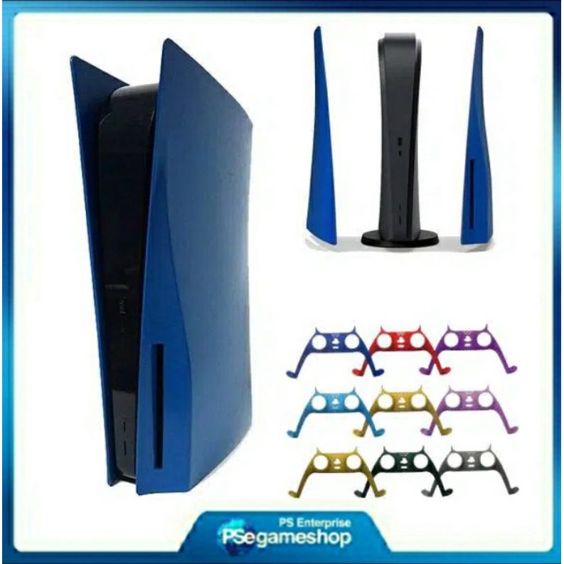 Face Plate Casing Skin Shell Case Replacement For – PS5 Disc Version [Blue]