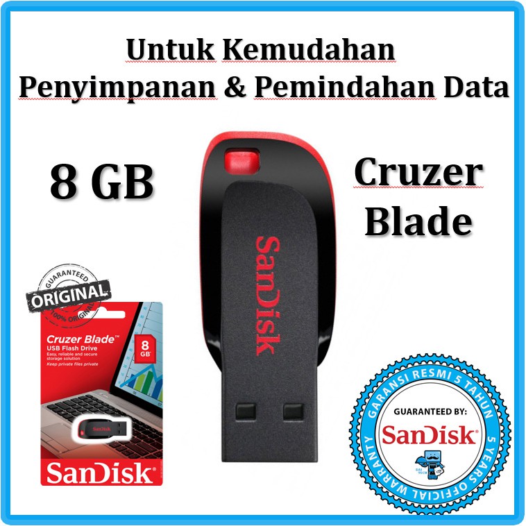 USB Flashdisk Sandisk Blade 8gb