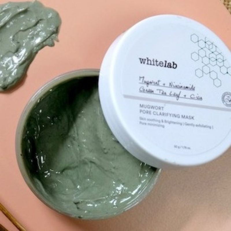 Whitelab Mugwort Pore Clarifying Mask/Masker Wajah Whitelab