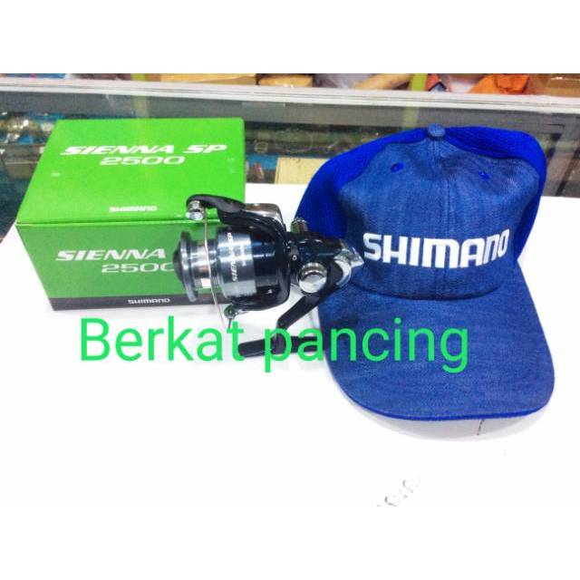 REEL SHIMANO SIENNA 2500SP(BONUS TOPI SHIMANO)