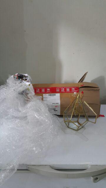 Terrarium Geometric Glass Box Teardrop For Wedding Ringbox Lamaran Sangjit Seserahan