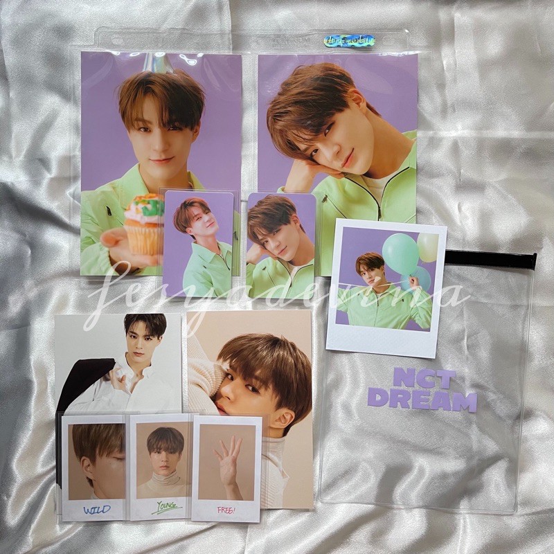 Jeno Photopack Fullset (-PC Selca) + PC Bene Withdrama SG21 + SG20 (Pola + 2 Postcard Calender)