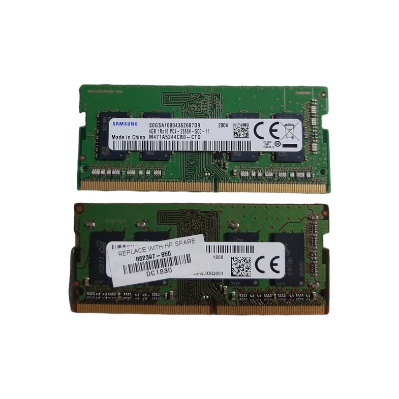 Ram Laptop Sodimm Memory 4GB DDR4 2666 MHz 21300