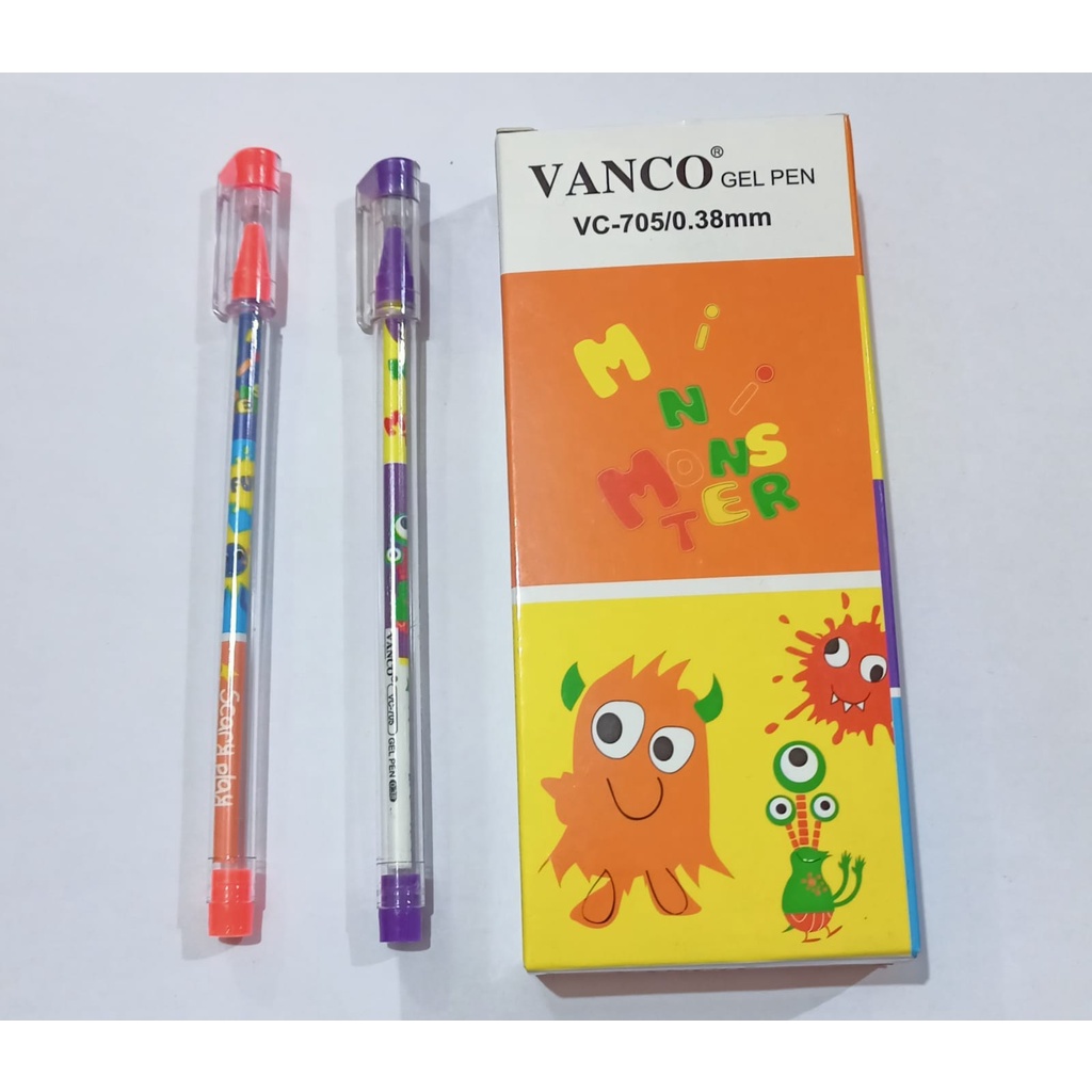 

Bolpoint Vanco VC-705 Pulpen Gel Pen 0.38mm