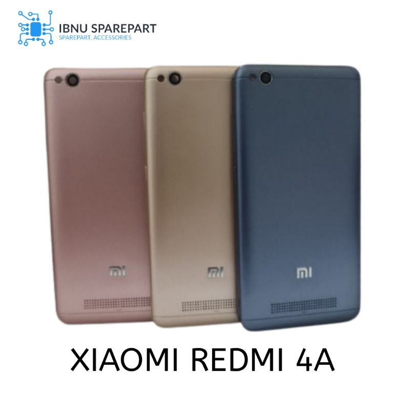 BACKDOOR - BACK CASING - HOUSING XIAOMI REDMI 4A PENUTUP BATERAI