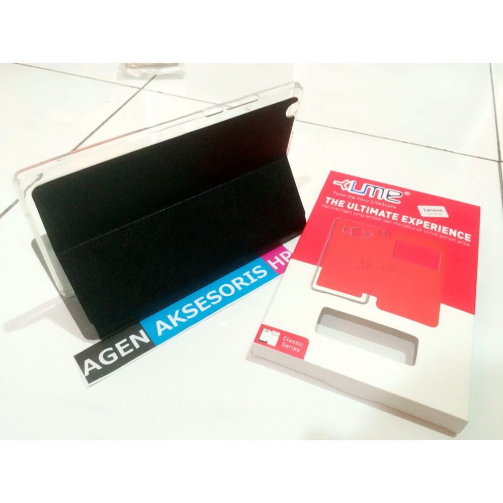 Flip Cover Lenovo Tab 2 A8-50 8" Leather Case / Sarung Tablet UME Classic Ori