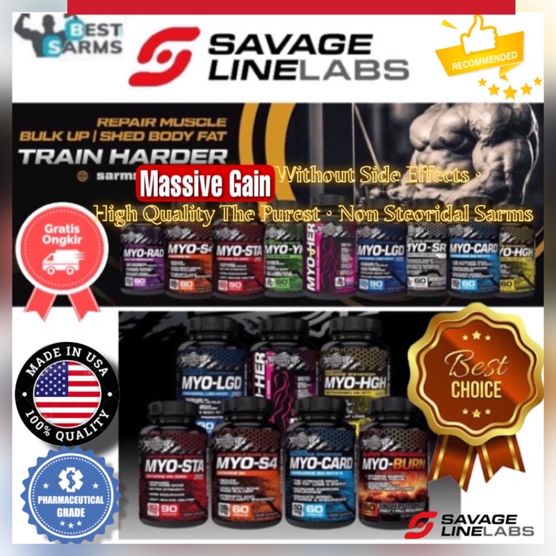 BEST SARMS SAVAGE LINE LABS - USA HARDCORE SERIES