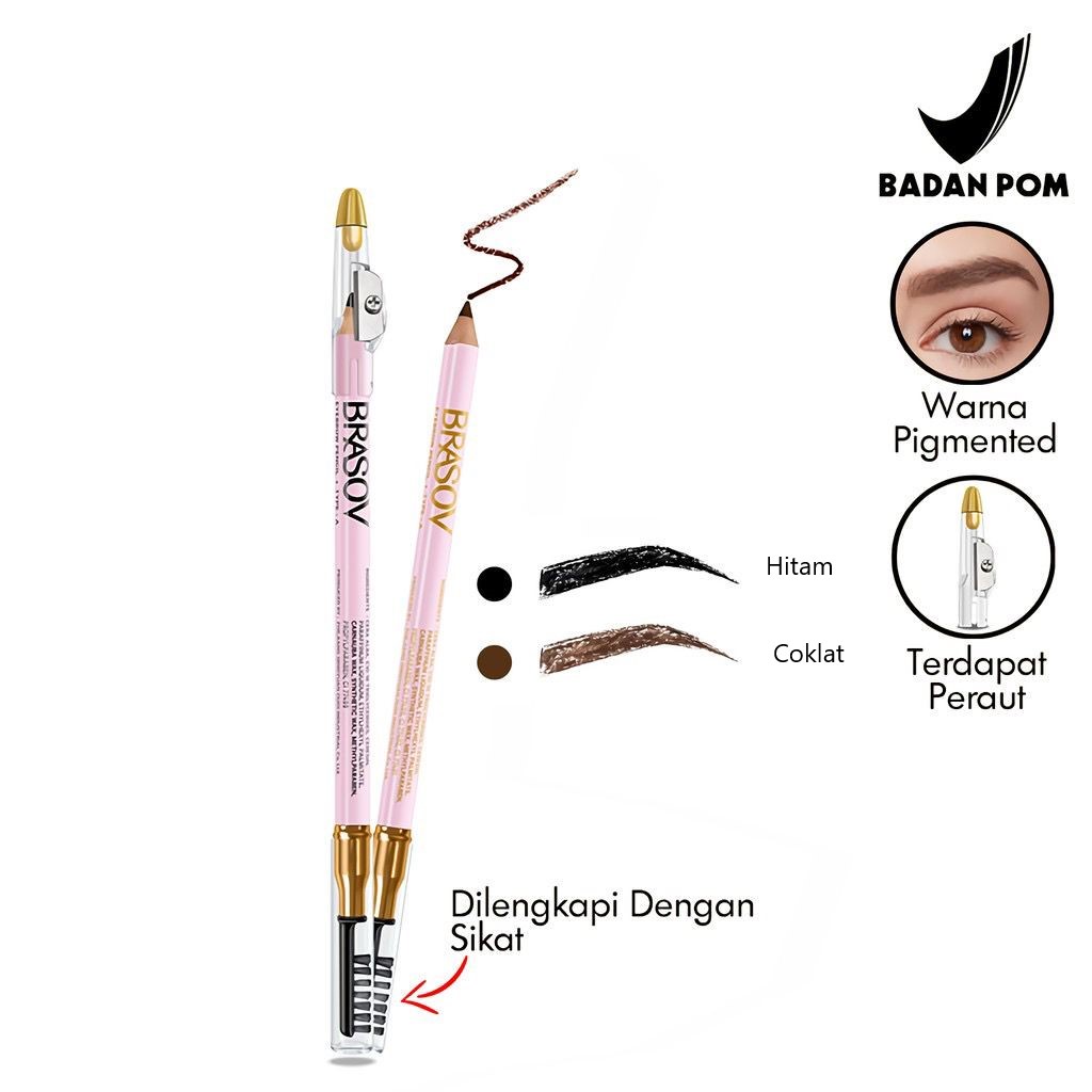 BRASOV Pensil Alis Eyebrow Pencil