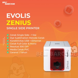 EVOLIS ZENIUS EXPERT PRINTER ID CARD SINGLE SIDE 300 DPI USB PLUS BLUETOOTH