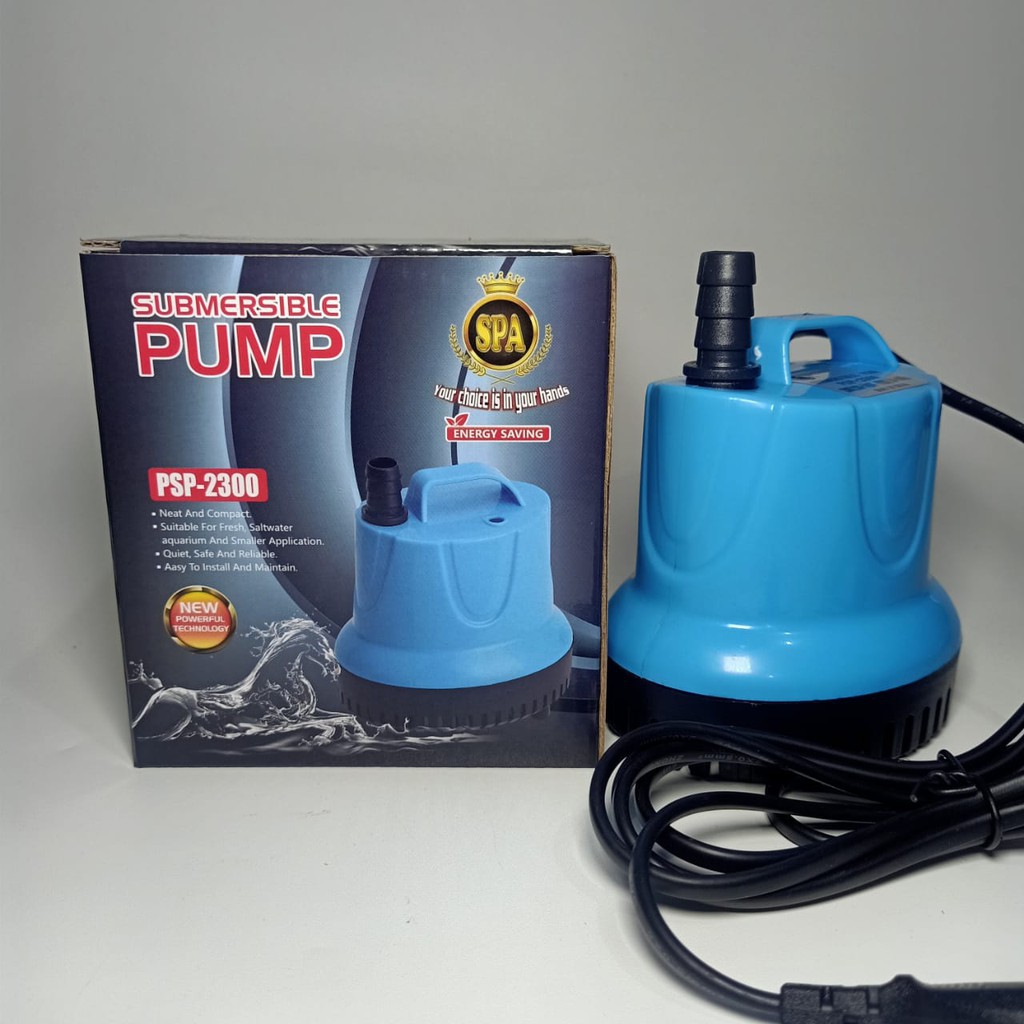 SPA PSP 4500 Submersible Pump pompa aquarium power head kolam low 70 watt