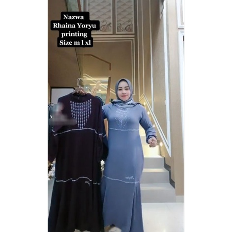 Gamis Nazwa Model Duyung Motif