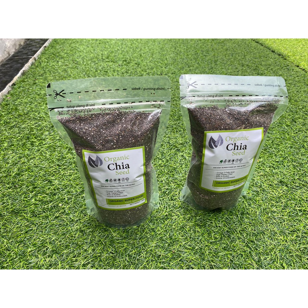 

Chia-seeds organic 250gr