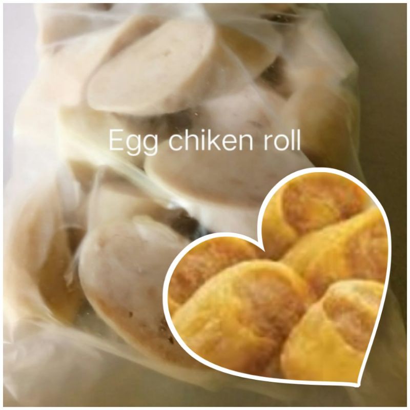 

egg chicken roll isi 15 pcs
