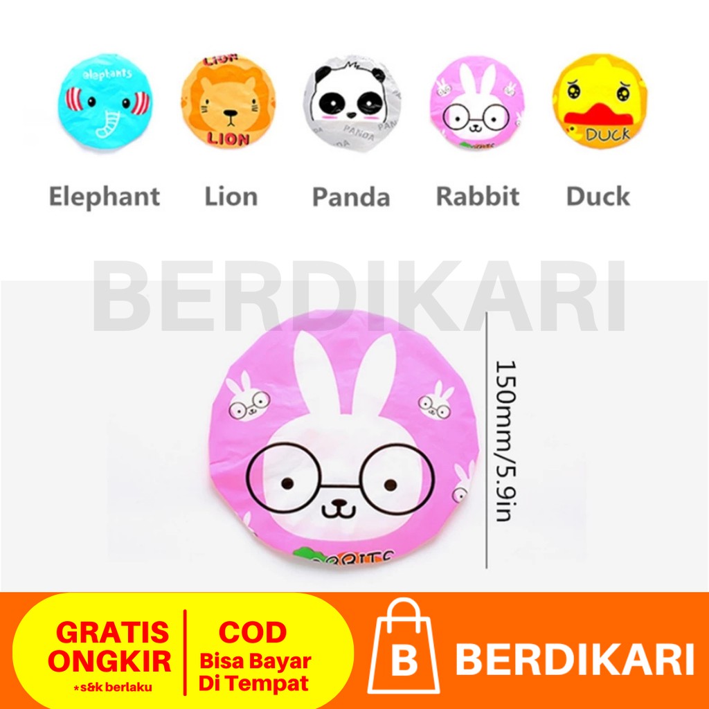 Topi Mandi Kartun