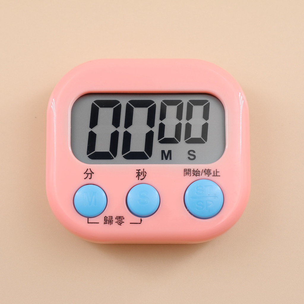 TIMER MINI DIGITAL DAPUR kitchen alat pengingat alarm masak stopwatch  jam clock cooking oven kue