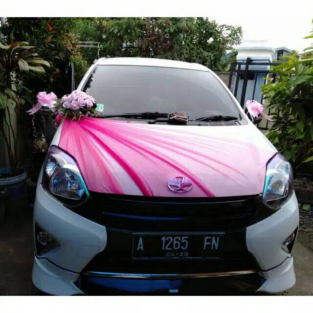 Bunga Hias Dekorasi Mobil Pengantin Shopee Indonesia