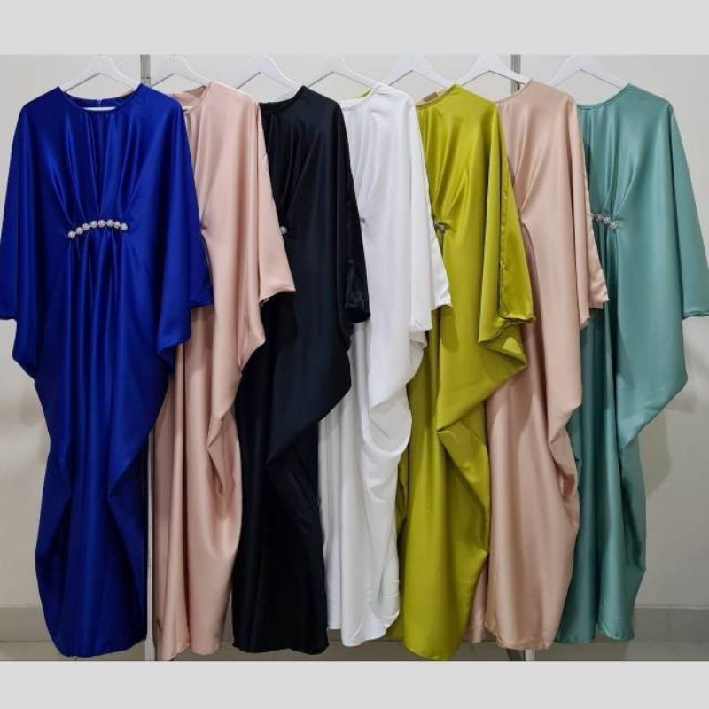 baju muslim/kaftan pesta simple mewah