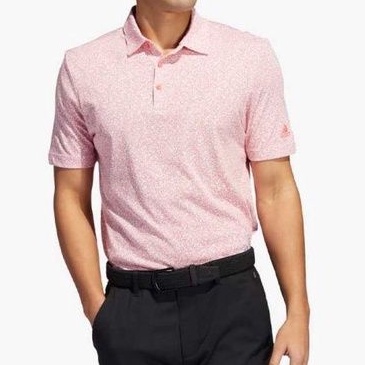 BAJU KAOS GOLF PRIA ADIDAS GOLF ABSTRACT PRINT POLO Shirt Men's POLO ORIGINAL