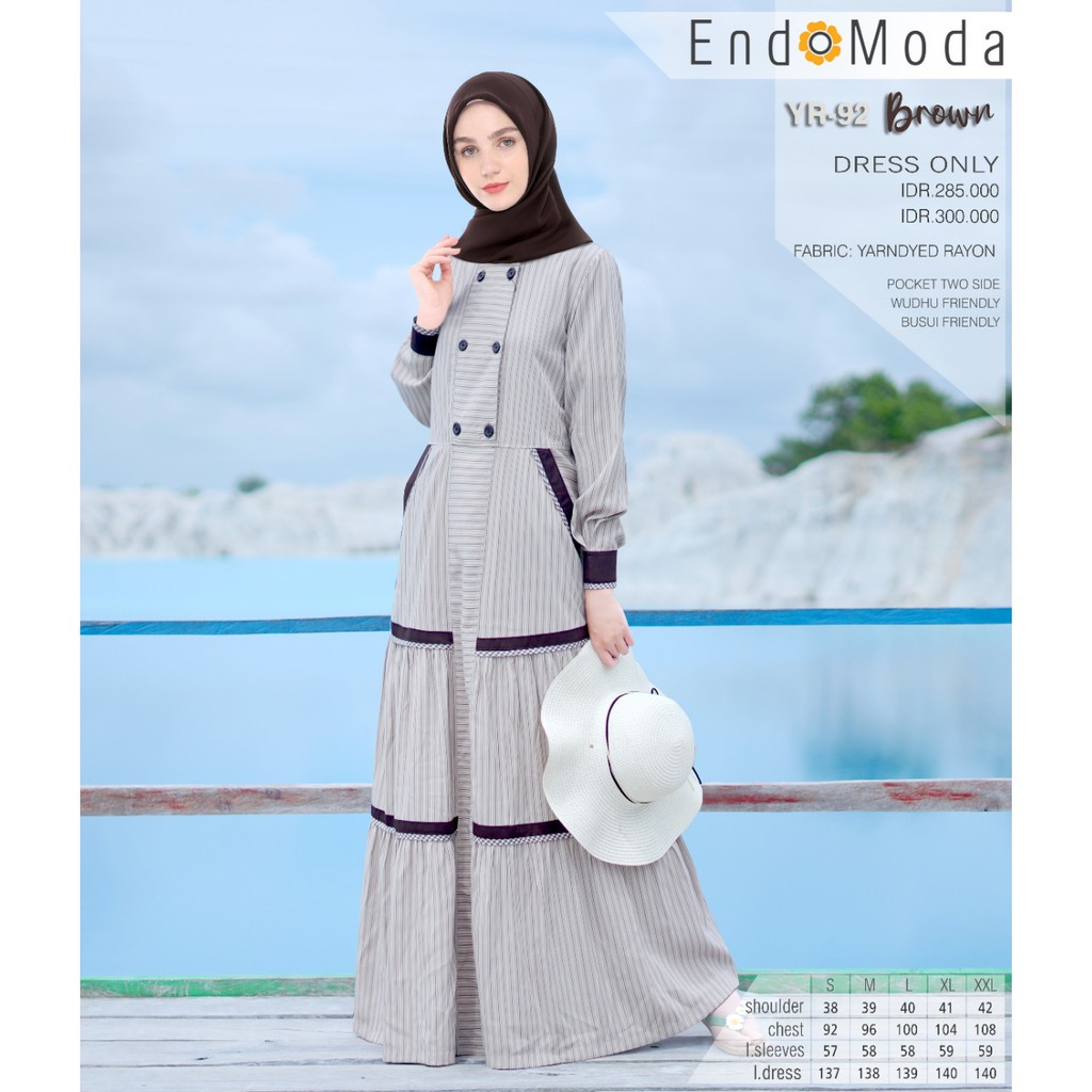 GAMIS MUSLIMAH ENDOMODA YR 92