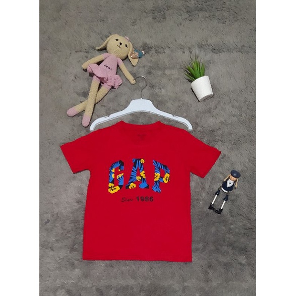 Branded Kaos Anak Merah Baby Gap