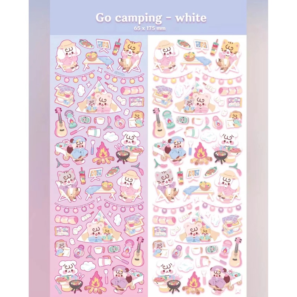 Galicici Stiker Motif Kartun Hewan Peliharaan / Anjing / Kucing / Kelinci / Kelinci / Kelinci / Kelinci / Kelinci / Kelinci Landak Untuk Dekorasi Kartu Diy