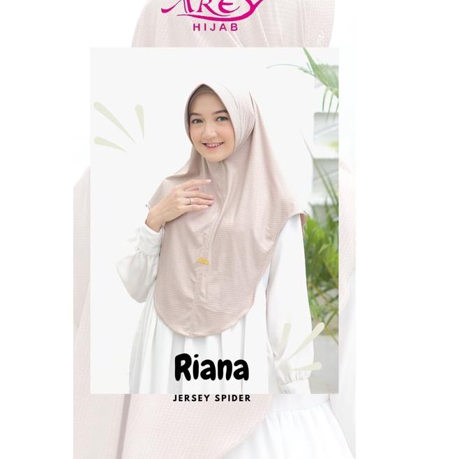 "GY.25Au22т" 087 Jilbab instan RIANA Ori Arey || Hijab pet nyaman ||dari Arey