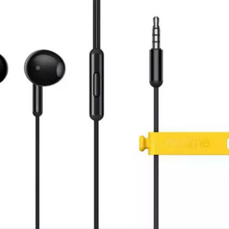 Headset Realme Original / Handsfree / Earphone Realme BUDS CLASSIC Jack 3.5MM