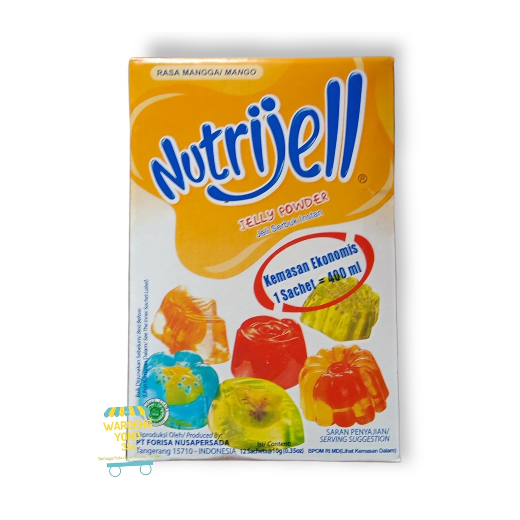 

Nutrijell - Mangga - 12 Sachet - @10gr