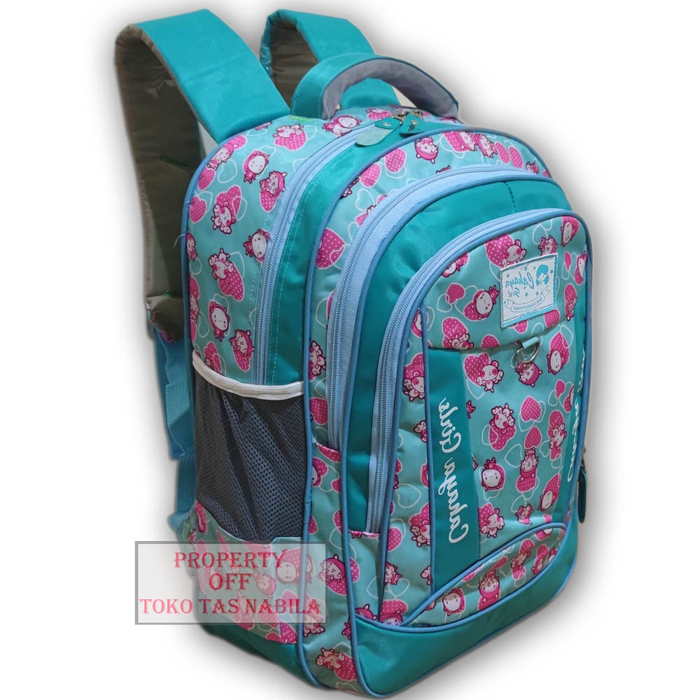 Cahaya Girl Tas Ransel Anak Tas Sekolah Anak Perempuan Tas Fashion Anak - Free Raincover