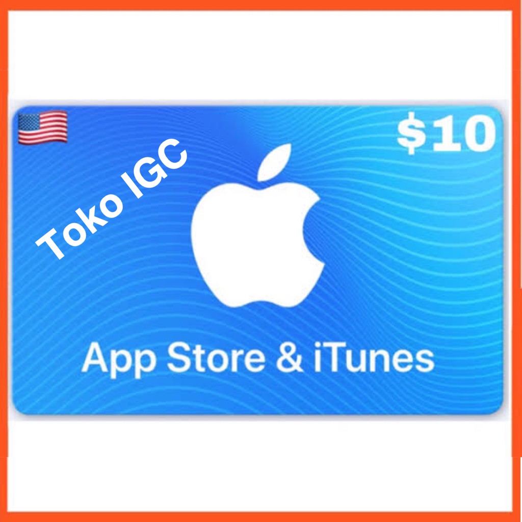 Itunes Gift Card US / USD Code Shopee Indonesia