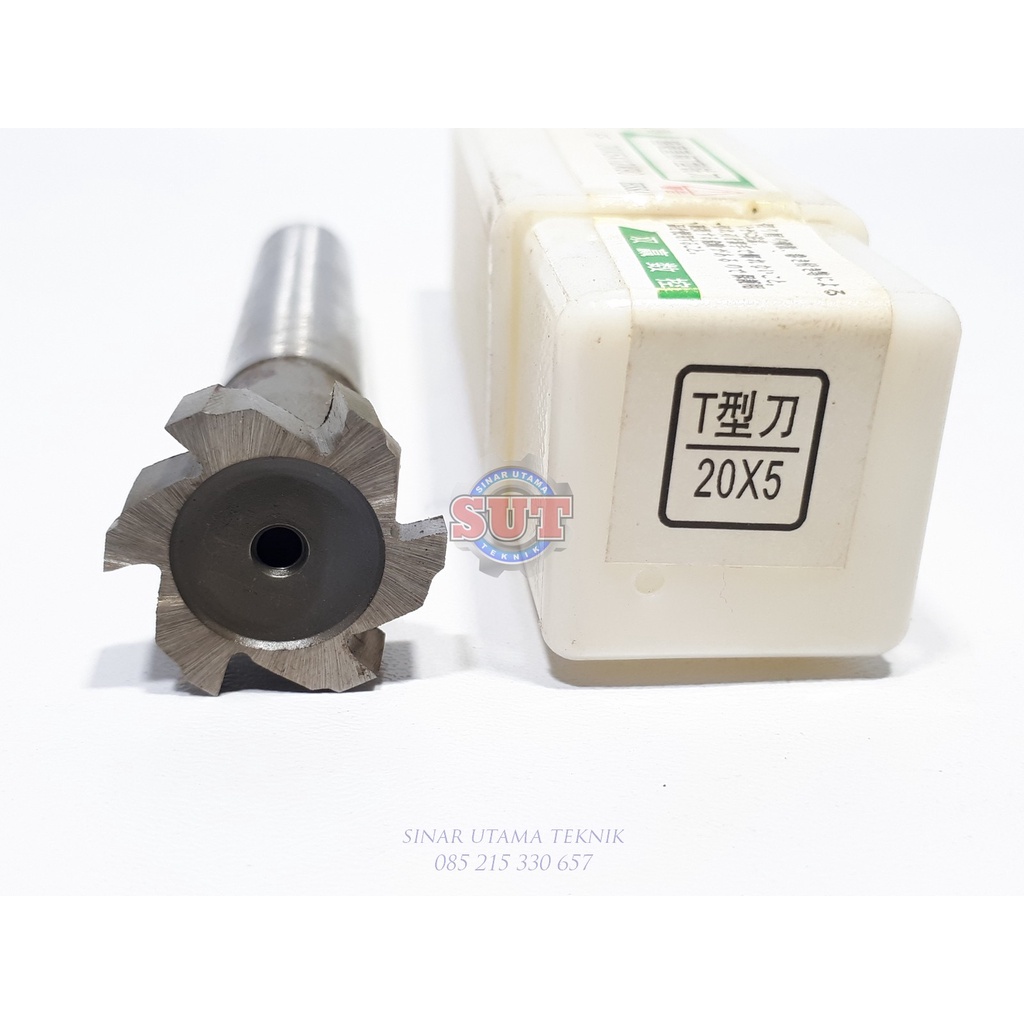 slot 20*5HSS 6 Flute Cutter T 20mm T SLOT