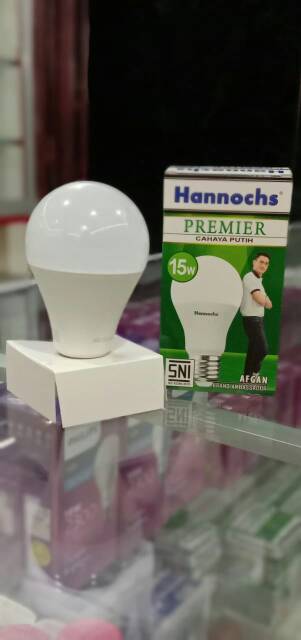 Lampu led hannochs premier 15 watt nyala putih