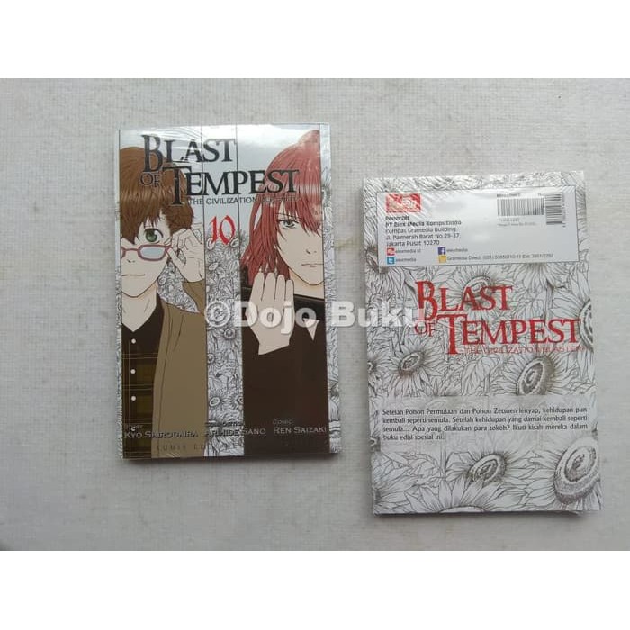 STOK TERBATAS  Komik Seri: Blast of Tempest by Kyo Shirodaira Arihide Sano,Ren Saiz