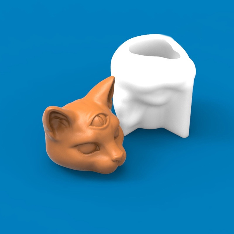 Cetakan Bentuk Tiga Mata Kucing 3D Untuk Membuat Perhiasan