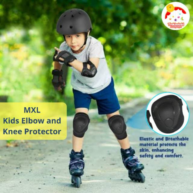 MXL kids KNEE ELBOW PROTECTOR pelindung lutut dan siku anak