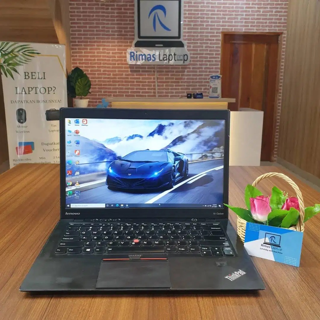 Lenovo Thinkpad i5 RAM 8GB SSD 180GB bekas second