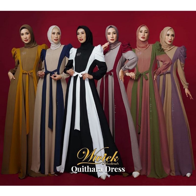 Quithara dress by wiwik muslimah