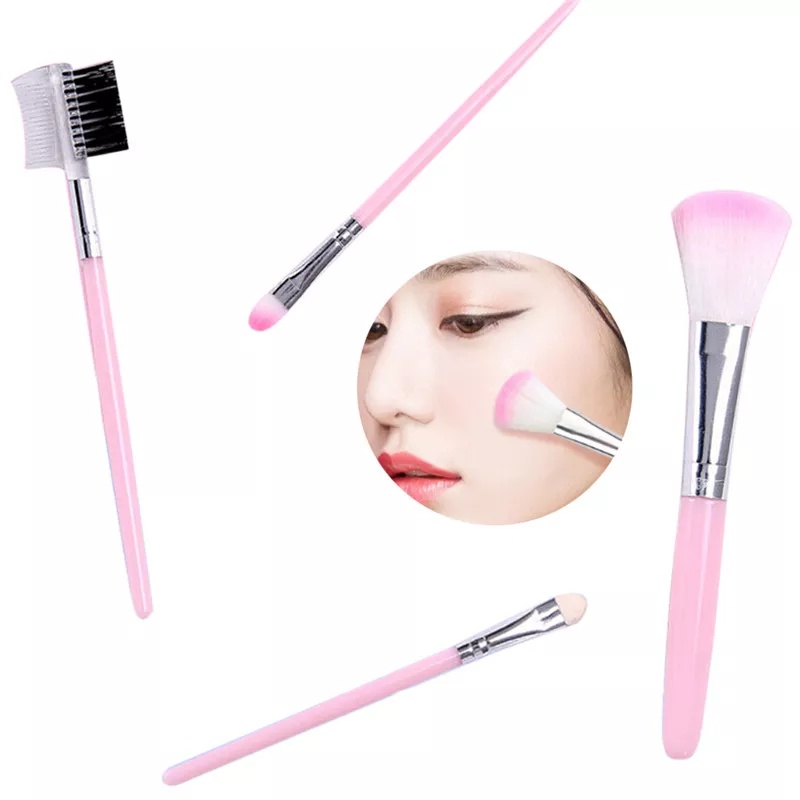 (GS) BRUSH MAKE UP SET 5 IN 1 KOSMETIK ,BRUSH MAKE UP KIT