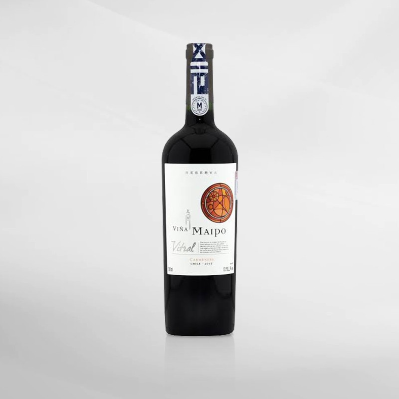 Vina Maipo Vitral Reserva Carmenere 750 Ml ( Original &amp; Resmi By Vinyard )