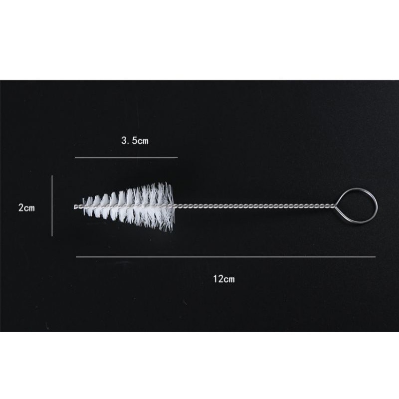 Sikat Kuas Pembersih Spuit model Segitiga / Sikat kecil Segitiga pembersih Spuit / Cleaning Brush Piping Nozzle Spuit