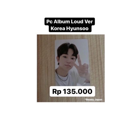 [PO Ready Japan 🇯🇵] PC Album Korea Loud Team Pnation Hyunsoo
